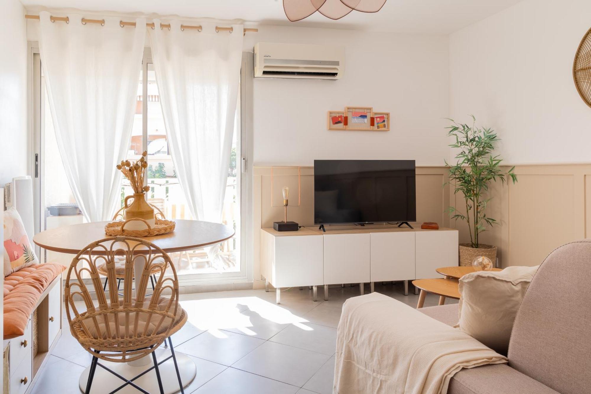 Appart Cosy, Piscine, Clim, Parking Prive - Proche Plage - Arrivee Autonome - Lit Queen Size La Seyne-sur-Mer Exterior photo